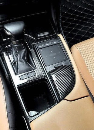 For Lexus ES350/300H/250 2019-2022 Carbon Fiber Gear Shift Box Panel Cover Trim