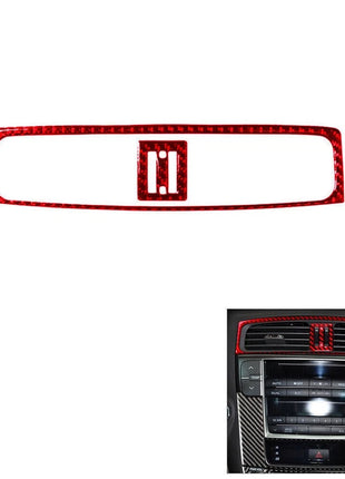 13Pcs Red Carbon Fiber Inner Full Set Cover Trim For Lexus IS250 IS350 2006-2012