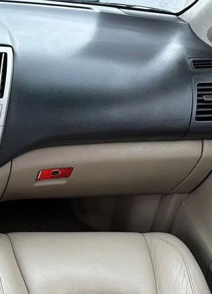 Red Carbon Fiber Interior Glove Box Handle Trim For Lexus RX330 350 2004-2009