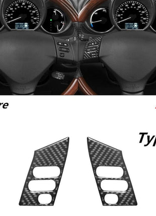 50Pcs Carbon Fiber Full Cover Trim Kit For LEXUS RX330 2004-2006 RX350 2006-2009