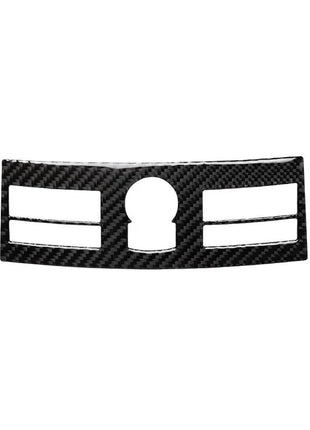 Carbon Fiber Gps Navigation Control Panel Trim Cover For Nissan 350z 2006-2009