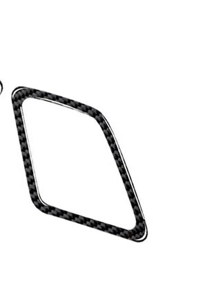Carbon Fiber Front Defogger Air Outlet Frame Trim For Nissan Sentra 2013-2019