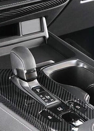 Central Console Gear Shift Cover Trim For Lexus NX250 350 2022-2023 Carbon Fiber