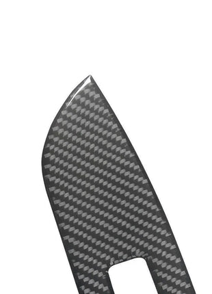 2Pcs Carbon Fiber Rear Window Control Cover Trim For Lexus RX330 RX350 2004-2009