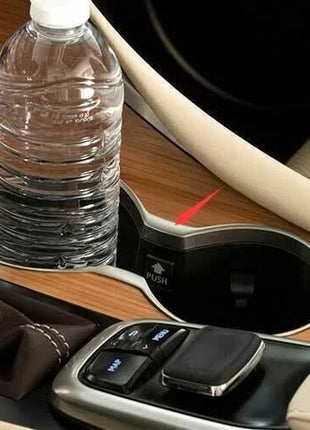 Middle Console Water Cup Frame Trim For Lexus RX350 450h 16-19 Real Carbon Fiber