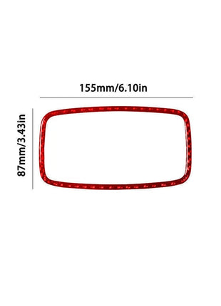 Carbon Fiber  Rear Overhead Light Cover Trim For Lexus RX330 RX350 2004-2009